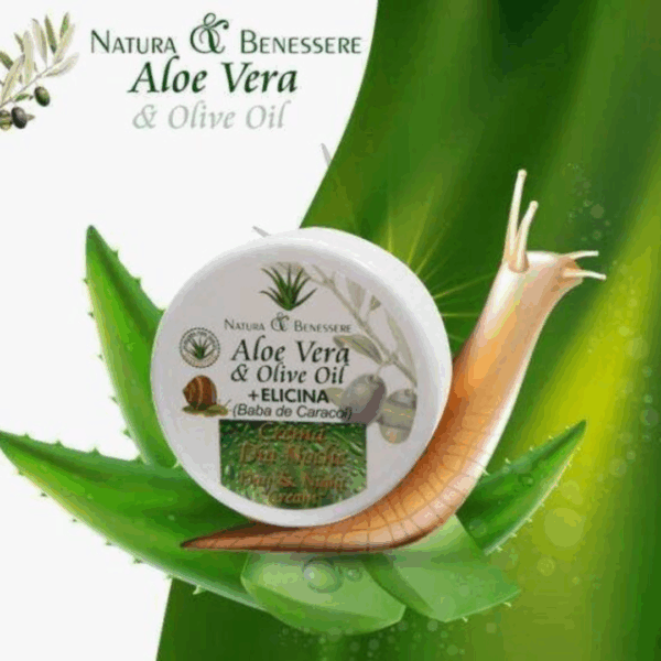Crèmes à base de bave d'escargots